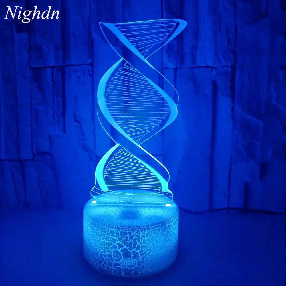 Nighdn DNA  3D ȯ  Led ߰  7   ߰ , ħ å    Ȩ 